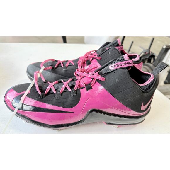 NEW Nike Air Max MVP Elite 2 3/4 Metal Size 16 Pink & Black Mother’s Day Edition main image 9